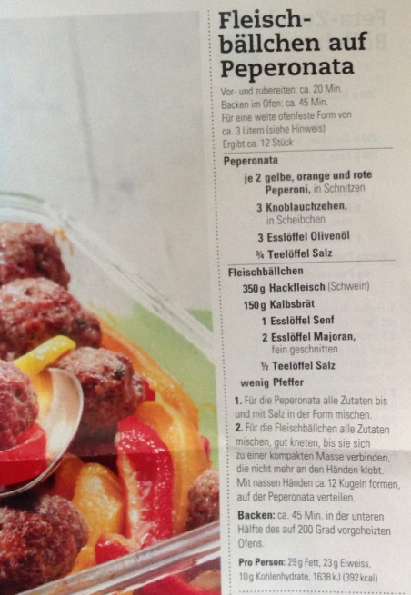 POLPETTE CON PEPERONATA